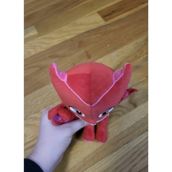 PJ Masks Owlette Plush Toy – Red Superhero Girl – Just Play – 9” – Wings - Picture 3 of 12
